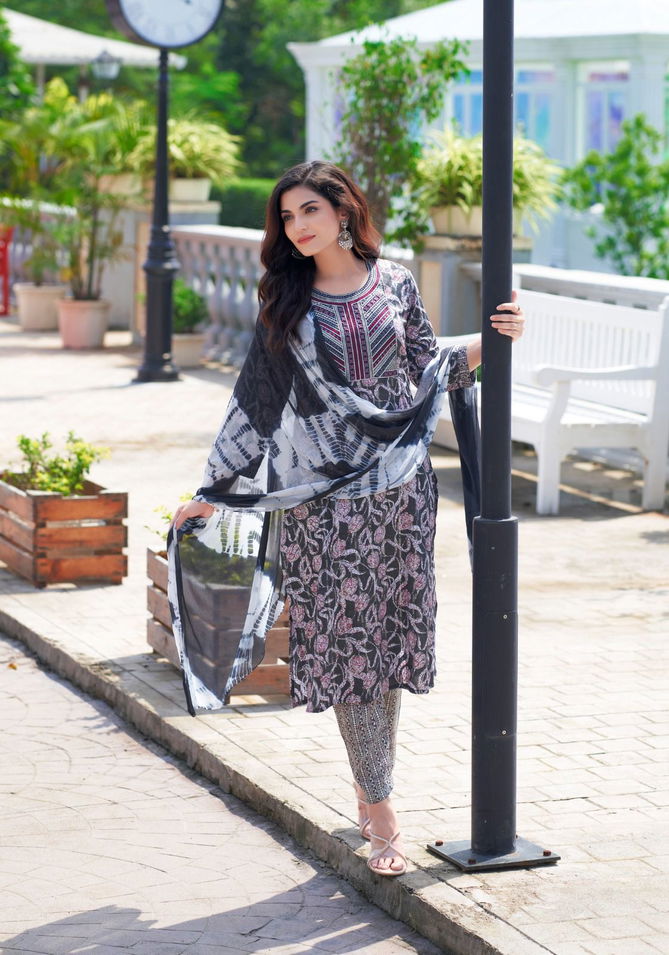 Meera Vol 1 By Mystic 9 Rayon Capsule Printed Kurti With Bottom Dupatta Wholesale Price In Surat
